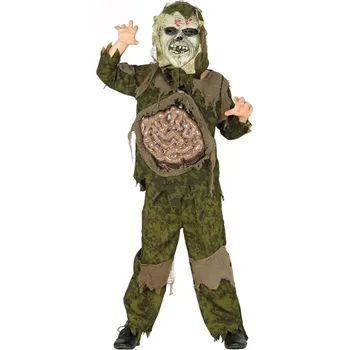 Karnevalový kostým Fiestas Guirca Kostým příšery a vnitřnostmi na halloween - věk 10 - 12 roků - 142 - 148 cm