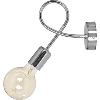 Nástěnné svítidlo Nástěnné svítidlo Light Home čiré, stříbrné E27 60 W