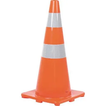 Dopravní zařízení Reflexní dopravní kužel Manutan Expert H70, výška 70 cm + Prodloužená záruka na 10 let