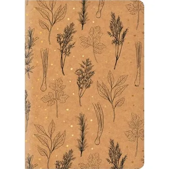 Sešit Školní sešit Lux A4 464, linka, 60 listů, natur look, rostliny