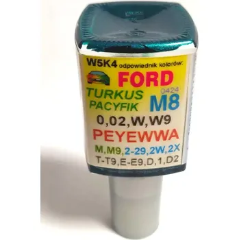 Autolak ARASYSTEM Lakovací tužka PEYEWWA - M8 Pacific Green - Turkus Pacyfik Ford (1993-2015) 10 ml