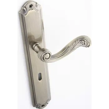 Dveřní kování Interiérová klika Kuchinox Dlouhá, štítek s otvorem pro klíč