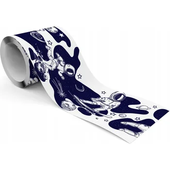 Fototapeta Samolepicí PÁSKA pro děti ASTRONAUTI Vesmír Hvězdy Planety