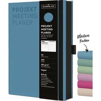 Projekt-Meeting-Planer Aqua - Korsch Verlag