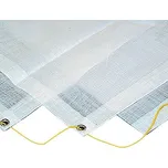 Zakrývací plachta Profi, 8 × 12 m, 260 g/m², bílá 10928223