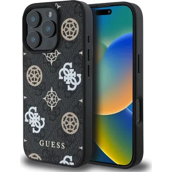 Telefonní příslušenství Guess PU 4G Peony MagSafe Zadní Kryt pro iPhone 16 Pro Black Guess PU 4G Peony MagSafe zadní kryt je dokonalý doplněk pro váš telefon i váš outfit, který kombinuje funkčnost a styl v jednom. Je vyrob