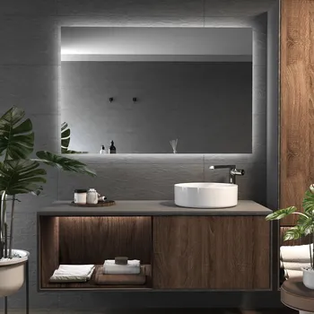 Zrcadlo DARAMIO Zrcadlo s LED osvětlením F4 40x40 cm