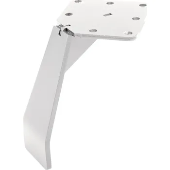 Nábytkové kování Mila Design MILADESIGN zkosená nábytková noha Etéro ET N13050 bílá (RAL9016)