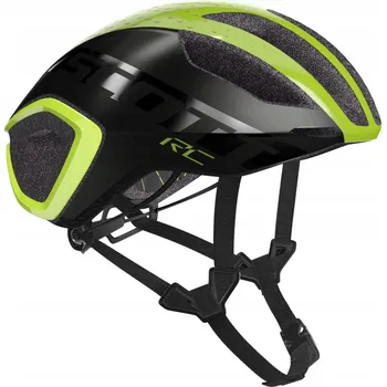 Cyklistická přilba Cyklistická helma Scott Cadence Plus Yellow/Dark grey M