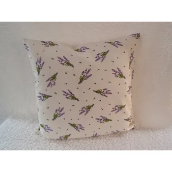 Povlak na dekorativní polštářek Pro útulný domov Levandulové snítky 40 x 40 cm