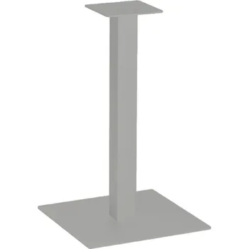 Stolová podnož Mila Design Stolová noha centrální 730/70 mm stříbrná