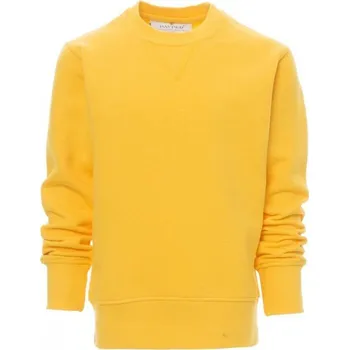 Chlapecká mikina Payperwear Dětská mikina Orlando s v-prošíváním pod krkem Barva: Žlutá, Velikost: 11-12 let
