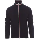 Payperwear Pánská mikina Nazionale s kontrastním zipem Barva: Modrá námořní - bílá - červená - zelená, Velikost: XXS