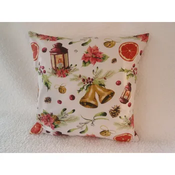 Povlak na dekorativní polštářek Pro útulný domov Zvonky a lucerny 40 x 40 cm
