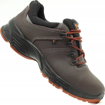 Pracovní obuv Pánské pracovní boty S3 BOZP kožené s ocelovou špičkou a certifikátem Talan 163 46