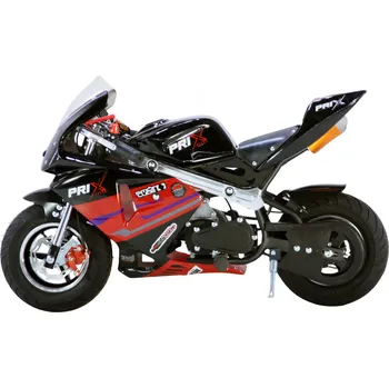 malá motorka Minibike MiniRocket PS88 černo -červená