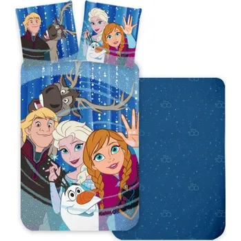 Povlečení Zorluteks Tekstil Dětské bavlněné povlečení FROZEN FRIENDS 140x200