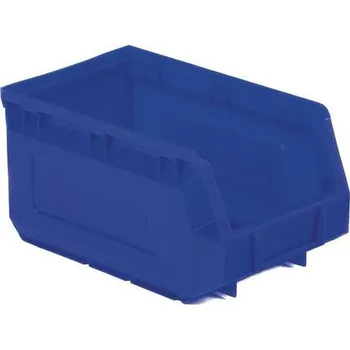 Úložný box Plastový box Manutan Expert 12,5 x 14,5 x 24 cm, modrý + Prodloužená záruka na 10 let
