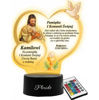 Lampička Plexido vícebarevná Noční lampa