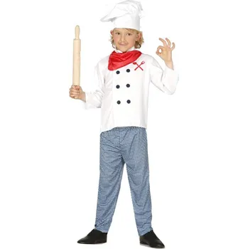 Karnevalový kostým Fiestas Guirca Kuchař - dětský kostým - věk 10 - 12 roků - 142 - 148 cm
