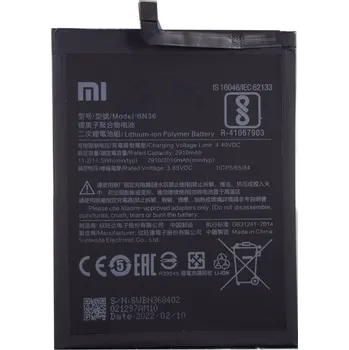 Baterie pro mobilní telefon Xiaomi Baterie pro Xiaomi Mi A2 / Mi 6X, BN36, originální, 3010 mAh