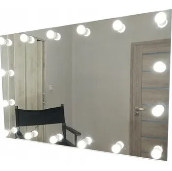 Zrcadlo Zrcadlo 120x80 pro líčení, vizážistiku a kadeřnictví