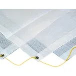 Zakrývací plachta Profi, 5 × 9 m, 260 g/m², bílá 10928182