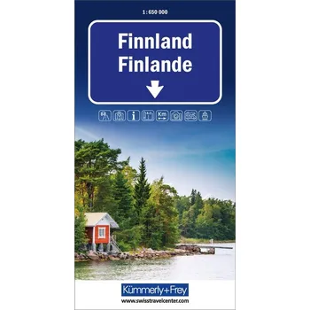 Kümmerly+Frey Strassenkarte Finnland 1:650.000