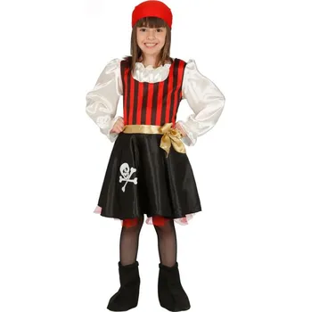 Karnevalový kostým Fiestas Guirca Pirátka - kostým pro děti - věk 5 - 6 roků - 110 - 115 cm