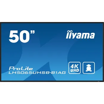Monitor iiyama 50" iiyama LH5065UHSB-B1AG:VA,4K UHD,Android,24/7