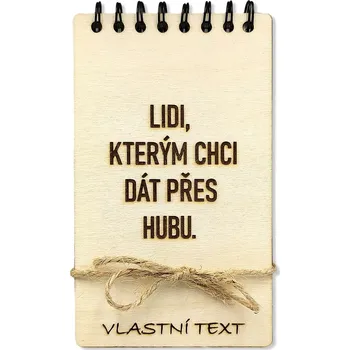 Žertovný předmět GRAVENO Zápisník pro Nerváka