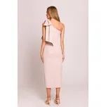 Made of Emotion Večerní šaty M847 Béžová Premium Fit XL