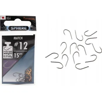 Rybářský háček HÁČKY BROWNING SPHERE MATCH 15ks - Velikost 8