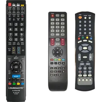 Dálkový ovladač MASCOM MC250HD + ovládání TV (mini TV) - dálkový ovladač duplikát
