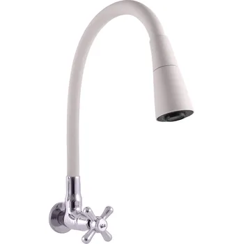 Vodovodní baterie Umyvadlová/dřezová baterie s flexibilním ramínkem (MK192/13S) RAV Slezák