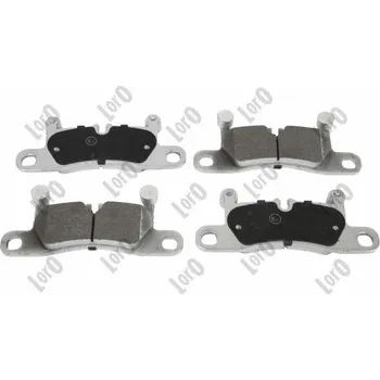 Brzdová destička Sada brzdových destiček, vždy 4 kusy v sadě ABAKUS 231-02-118