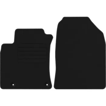 autokoberec Kobercové rohožky Edecor velurové 2 ks