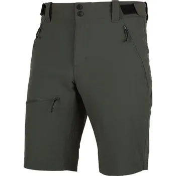 Pánské kraťasy Northfinder Pánské cestovní strečové šortky regular fit BENEDICT, zelená, L