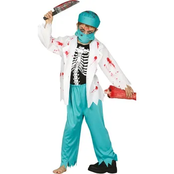Karnevalový kostým Fiestas Guirca Kostým doktor zombie - věk 10 - 12 roků - 142 - 148 cm