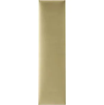 Obraz Čalouněný nástěnný panel Mollis, béžové odstíny, 60x15 cm