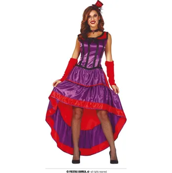 Karnevalový kostým Fiestas Guirca Karnevalový kostým kabaret dámský - velikost S 36/38