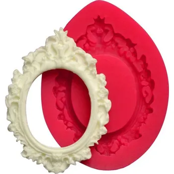 Forma na pečení Cesil Silikonová forma Rámeček oválný 2 7 x 5 cm