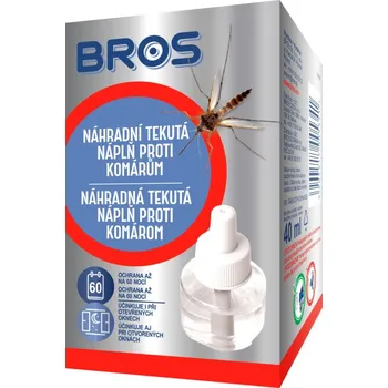 Bros Elektrický odpařovač proti komárům s tekutou náplní 40ml (60 nocí) 023