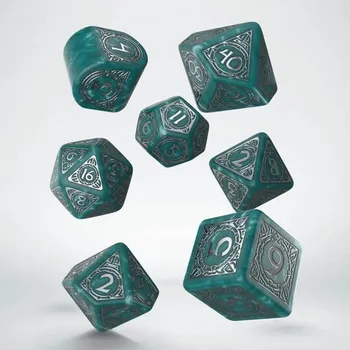 Příslušenství k deskovým hrám Viking Modern Dice Set: Mjolnir, sada RPG hracích kostek