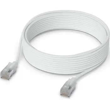 Datový kabel Ubiquiti UACC-Cable-Patch-EL-C6A-8M-W - UniFi Premium Patch Cable 8m UACC-Cable-Patch-EL-C6A-8M-W