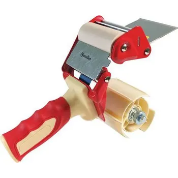 Odvíječ lepicí pásky Manutan Expert šířky 75 mm, s brzdou + Prodloužená záruka na 10 let