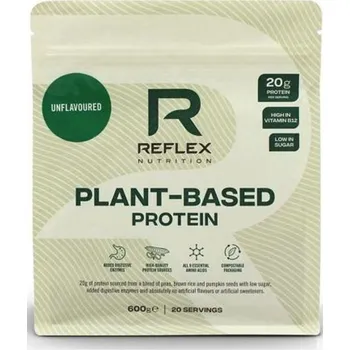 Protein Reflex Nutrition Reflex Plant Based Protein natural, 600 g Varianta: Plant Based Protein 600g natural