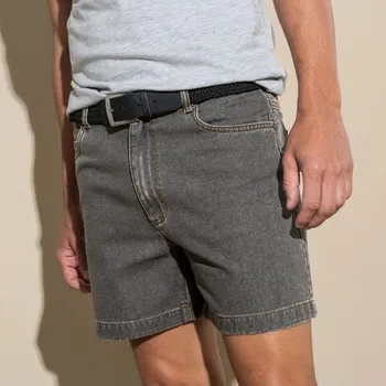 Dámské kraťasy Blancheporte Šortky s elastickým pasem, z lehkého denimu šedá 54