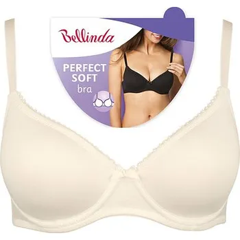 Podprsenka Dámská měkká vyztužená podprsenka PERFECT SOFT BRA - BELLINDA - smetanová 75 B
