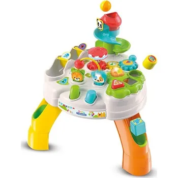 Hračka pro nejmenší Clementoni Hrací stůl Clementoni baby – s kostkami a zvířátky